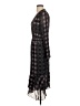 Nanette Lepore 100% Polyester Paisley Black Cocktail Dress Size 4 - photo 5