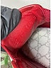 Gucci 100% Leather Graphic Gray Red Sneakers Size EU (IT) 38 1/2 / US 8 1/2 - photo 5