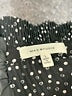 Max Studio Polka Dots Black Long Sleeve Blouse Size L - photo 7