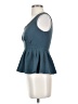 Deletta Teal Blue Sleeveless Blouse Size XS - photo 5
