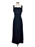 DKNY 100% Polyester Solid Blue Cocktail Dress Size 2 - photo 1