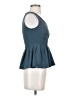 Deletta Teal Blue Sleeveless Blouse Size XS - photo 4