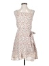 Le Lis 100% Polyester Floral White Casual Dress Size S - photo 1