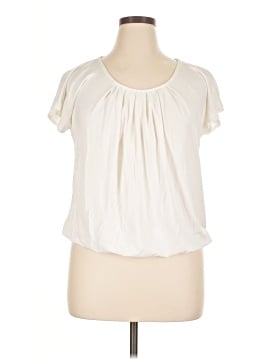 New York & Company Short Sleeve Blouse (view 1)