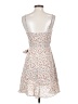 Le Lis 100% Polyester Floral White Casual Dress Size S - photo 2