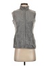 Karen Scott Sport 100% Polyester Gray Vest Size P (petite) - photo 1