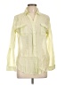 Chico's Yellow Long Sleeve Button-Down Shirt Size L - photo 1