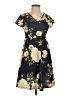 Assorted Brands Floral Black Casual Dress Size S - photo 1