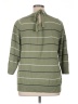 Talbots 100% Pima Cotton Green Pullover Sweater Size XL - photo 2
