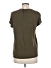 XCVI Brown Short Sleeve Top Size M - photo 2