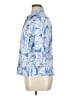 Stella Parker Tropical Blue Short Sleeve Blouse Size XL - photo 5