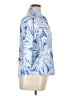 Stella Parker Tropical Blue Short Sleeve Blouse Size XL - photo 4