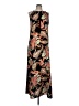 Tua 100% Polyester Paisley Black Casual Dress Size L (estimated) - photo 1
