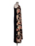 Tua 100% Polyester Paisley Black Casual Dress Size L (estimated) - photo 4