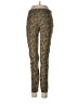 Senita Athletics Animal Print Gold Casual Pants Size M - photo 1