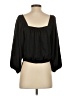 Free People Black 3/4 Sleeve Top Size XS - photo 2