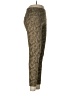 Senita Athletics Animal Print Gold Casual Pants Size M - photo 4
