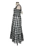 Veronica Beard Checkered-gingham Gray Casual Dress Size 2 - photo 5