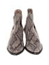 Free People 100% Leather Tan Gray Ankle Boots Size EU 36 1/2 - photo 2