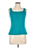 Ruby Rd. 100% Cotton Teal Tank Top Size L (petite) - photo 1