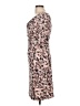 Connected Apparel Floral Brown Cocktail Dress Size 10 (petite) - photo 5