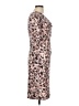 Connected Apparel Floral Brown Cocktail Dress Size 10 (petite) - photo 4