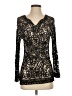 Unbranded Black Long Sleeve Top Size S (estimated) - photo 1