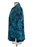 Erin London Print Teal Coat Size M - photo 5