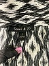 Sami & JO 100% Polyester Print Black 3/4 Sleeve Blouse Size L - photo 7