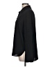 Anne Klein 100% Polyester Solid Black Long Sleeve Blouse Size L - photo 5