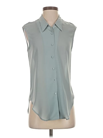 Theyskens' Theory Sleeveless Button-Down Shirt (view 1)