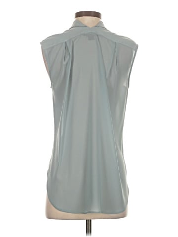 Theyskens' Theory Sleeveless Button-Down Shirt (view 2)