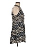 Free People Animal Print Blue Cocktail Dress Size 6 - photo 4