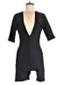 Fashion Nova Solid Black Romper Size M (estimated) - photo 1