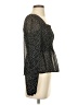 Sincerely Jules 100% Polyester Black Long Sleeve Blouse Size S - photo 4