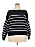 Free Assembly Stripes Black Pullover Sweater Size 3X - photo 1