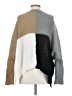 Wooden Ships Color Block Gray Pullover Sweater Size XS - photo 2