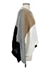 Wooden Ships Color Block Gray Pullover Sweater Size XS - photo 4