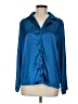 Jones New York Blue Long Sleeve Blouse Size M - photo 1