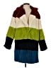 Blank NYC 100% Polyester Color Block Green Coat Size S - photo 1