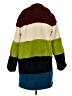 Blank NYC 100% Polyester Color Block Green Coat Size S - photo 2
