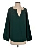 J.Crew Green 3/4 Sleeve Blouse Size S - photo 1