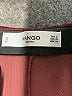 Mango Burgundy Casual Pants Size XS - photo 7