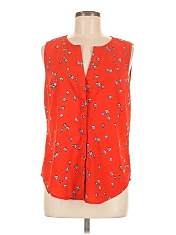 Jasmine & Juliana Sleeveless Blouse (view 1)