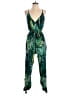ChicMe Tropical Green Jumpsuit Size M - photo 1