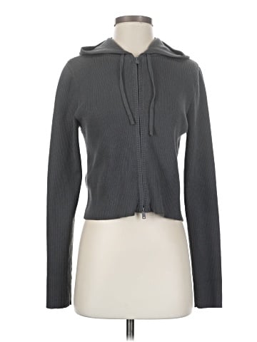 Monki Zip Up Hoodie (view 1)