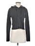Monki 100% Polyester Gray Zip Up Hoodie Size S - photo 1