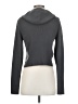 Monki 100% Polyester Gray Zip Up Hoodie Size S - photo 2