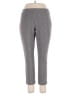 Roz & Ali Plaid Gray Casual Pants Size 12 - photo 1