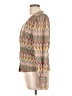 Gimmicks Brown Long Sleeve Blouse Size L - photo 5